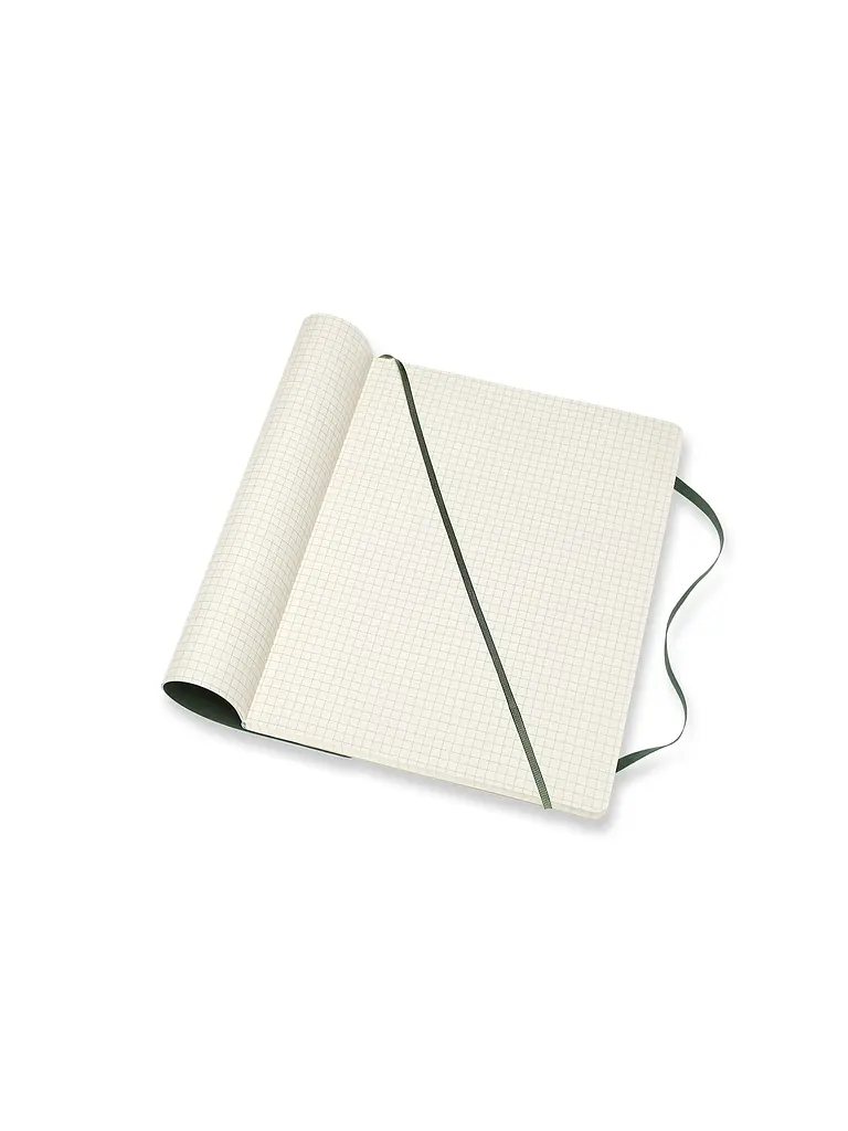 Записник Moleskine Classic великий, Клітинка Миртовий Зелений М’який (QP622K15) - фото 4