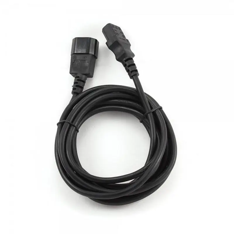 Кабель силовий Cablexpert PC-189-VDE-3M (С13-С14), VDE, чорний, 3м - фото 2