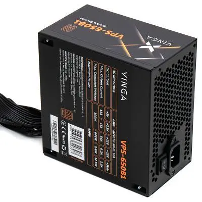 Блок питания Vinga 650W (VPS-650B1) - фото 4