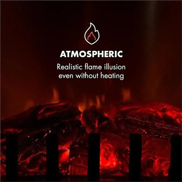 Камін електричний Klarstein Graz PanoramaView (10033094) - фото 5