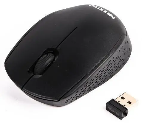 Миша Maxxter Mr-420 бездротова, USB, чорний (Mr-420)