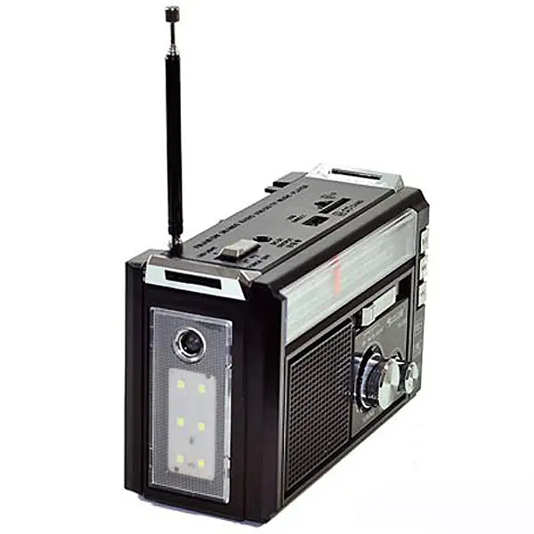Радіоприймач GOLON із блютозом RX-382BT USB+SD Чорний - фото 3