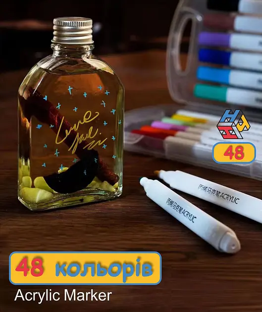 Акварельні маркери 60 кольорів Water Brush - фото 8