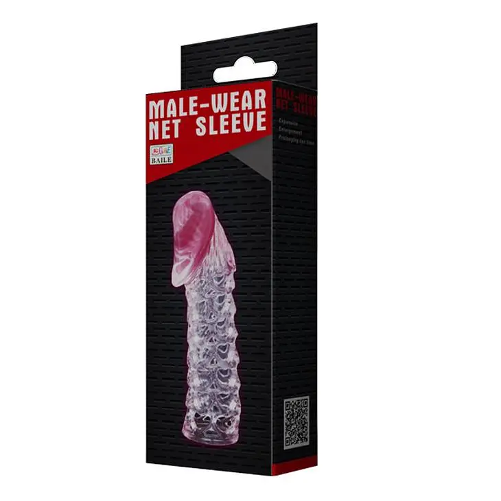 Насадка на пеніс BAILE - MALE-WEAR NET SLEEVE Baile BI-026200 99110 - фото 3