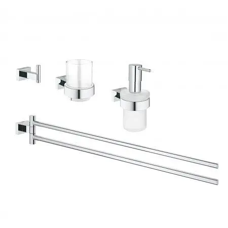 Набір аксесуарів Grohe Essentials Cube 40847001, Хром