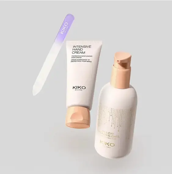 Набір засобів для догляду за руками Kiko Milano holiday wonderlights my handcare essential gift set - фото 2
