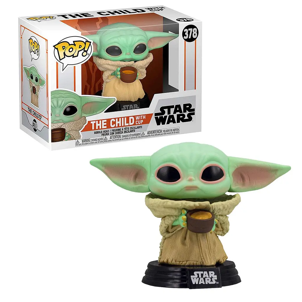 Ігрова фігурка FUNKO POP! серії "Мандалорець" - МАЛЮК ІЗ ЧАШКОЮ Funko 49933 - фото 7