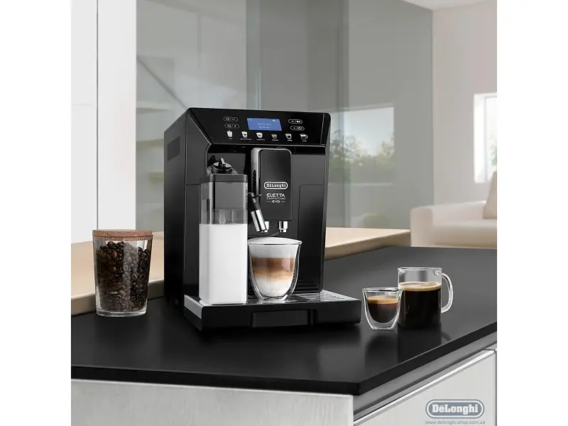 Кавомашина автоматична Delonghi Eletta Cappuccino EVO ECAM 46.860.B - фото 3