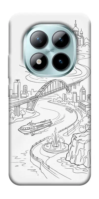 TPU чехол Demsky Dnipro spirit для Xiaomi Redmi Note 15 Pro 5G