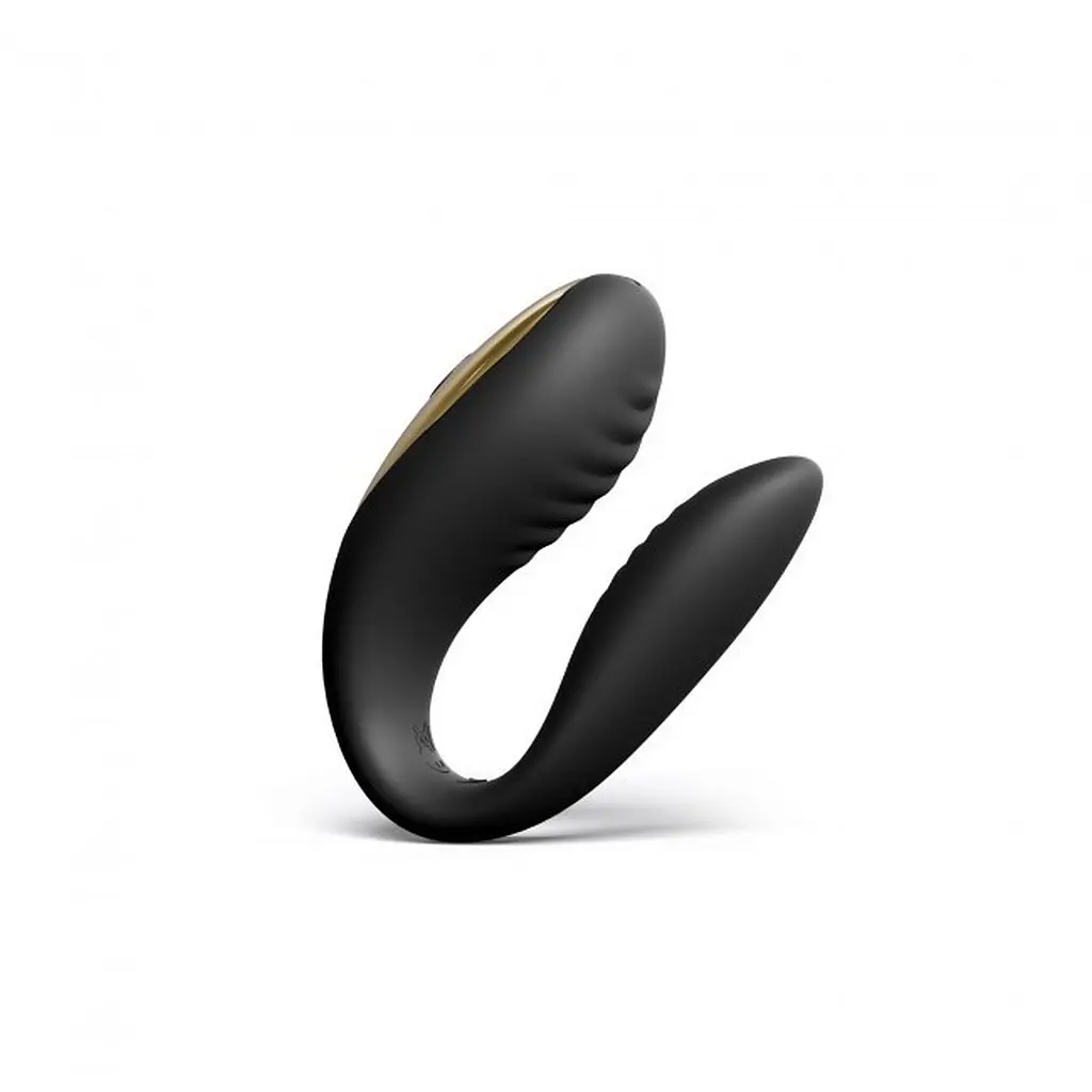 Вибратор для пар Dorcel Perfect Lover 8 см чернный - фото 5