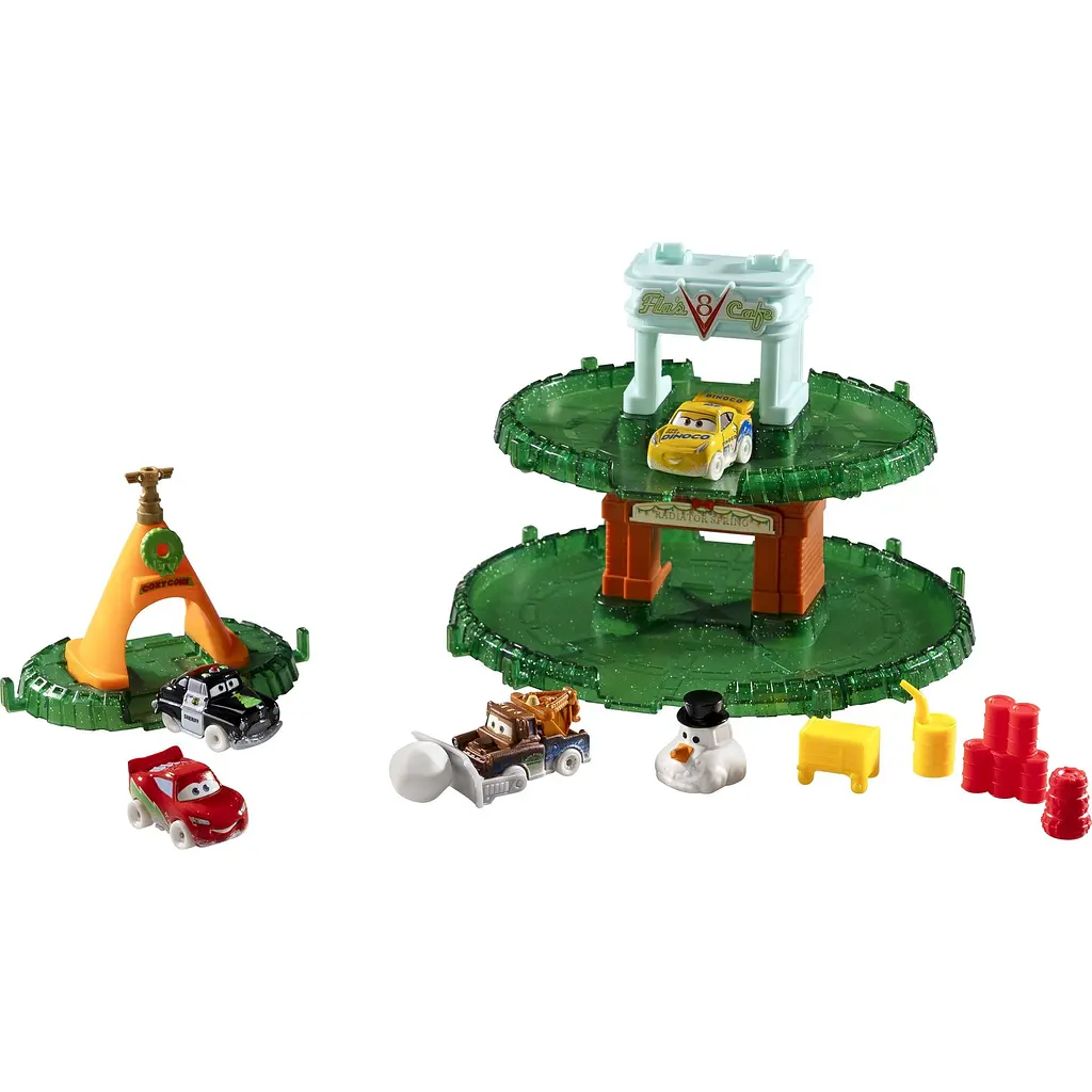 Игровой набор Disney Тачки Адвент-календарь с минигонщиками (HXT34) - фото 4