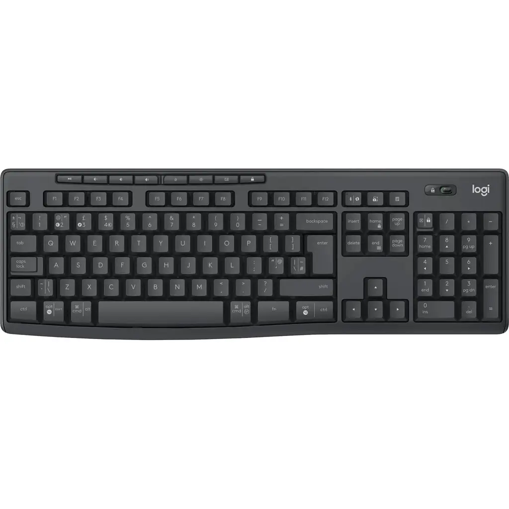 Комплект (клавиатура и мышь) Logitech MK370 Combo for Business (920-012077) Wireless Graphite - фото 4