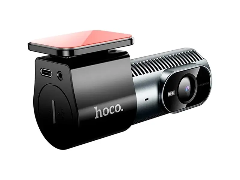 Автомобільний відеореєстратор Hoco DV13 Iron Gray (6942007644167)