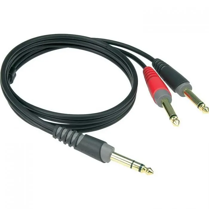 Коммутационный кабель Jack— 2хJack 1 м KLOTZ AY10100