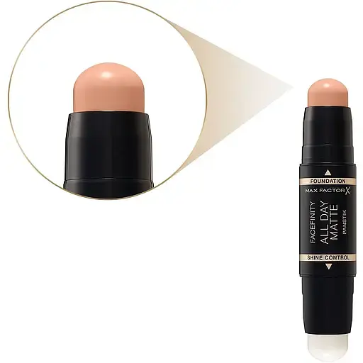 Тональный карандаш-стик Max Factor Facefinity All Day Matte Panstick тон 55 (Beige) 11 г - фото 4