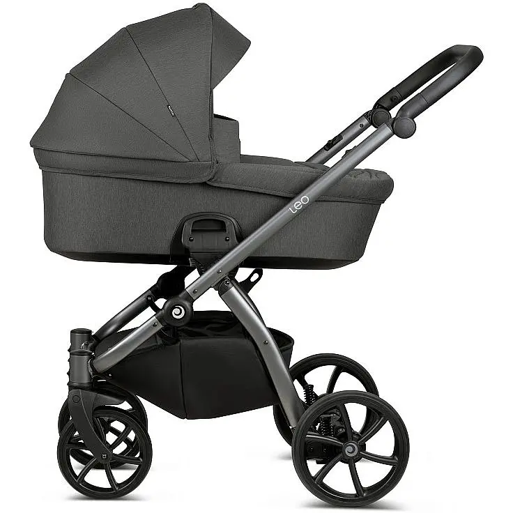 Коляска універсальна 2 в 1 Tutis Leo Dark Grey (1222103) - фото 3