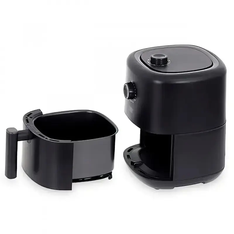 Аерофритниця для дому з таймером на 1.5 л, 1200 Вт AIR FRYER CROWNBERG CB 5541 безмасляна фритюрниця - фото 5