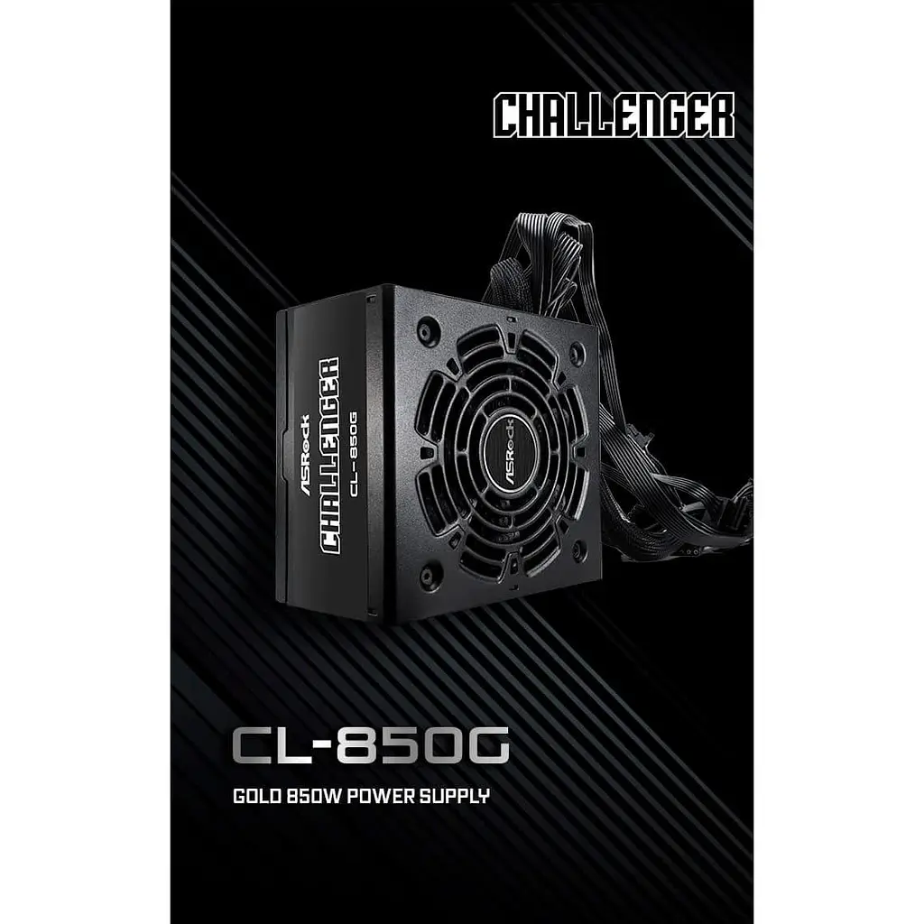 Блок живлення ASRock Challenger 850W 80+ Gold PCIe 5.1 (CL-850G) U1 - фото 7