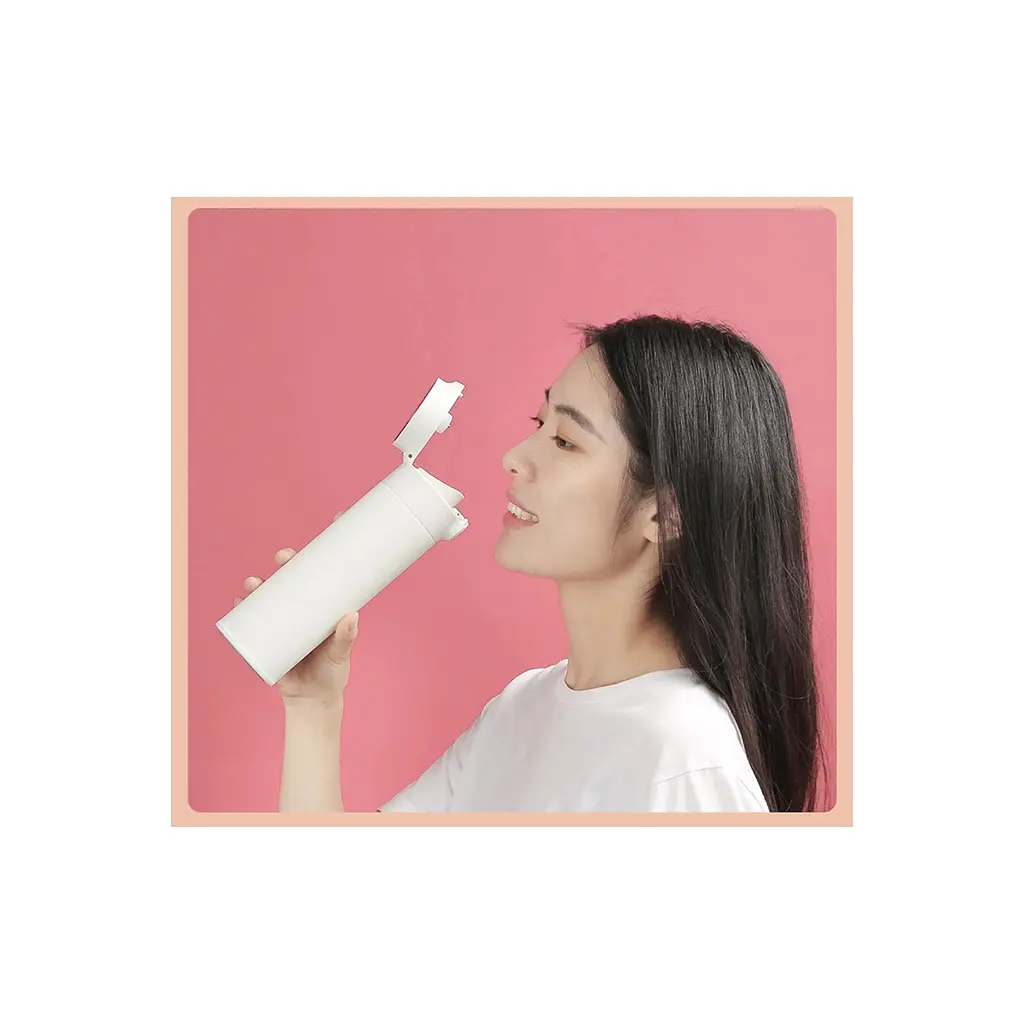 Термос Xiaomi Quange Stainless vacuum cup with Display Matte White 480 мл (BW401 Matte White) - фото 7