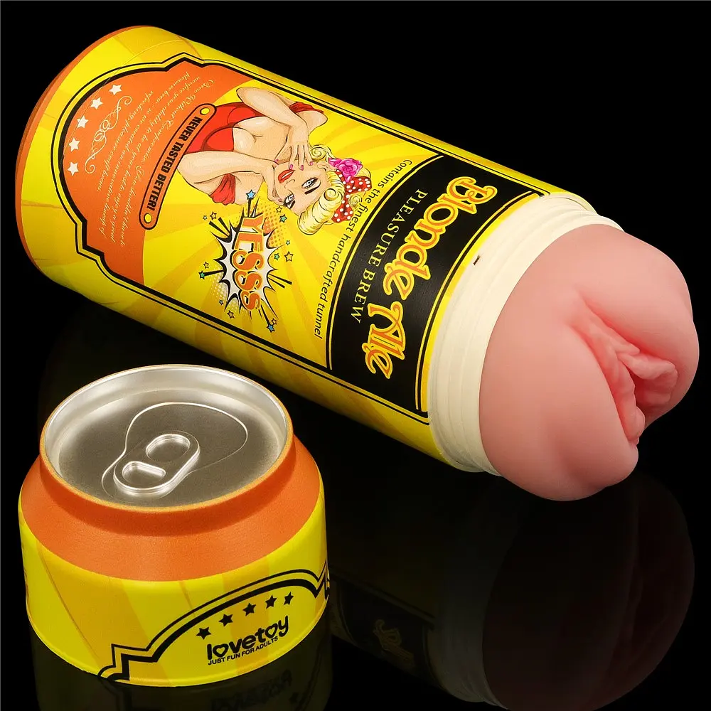 Мастурбатор Lovetoy Pleasure Brew Blonde Ale тілесний - фото 2