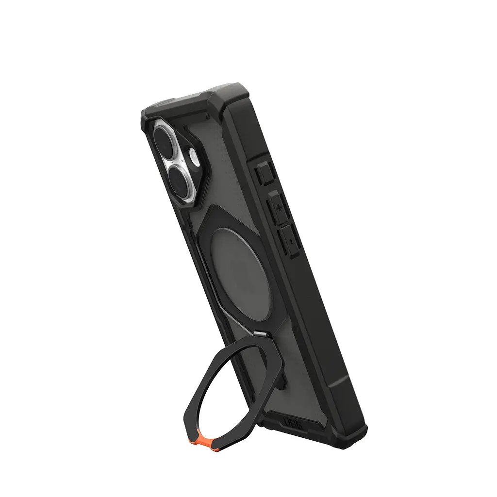 Чохол UAG для iPhone 17, Plasma XTE MagSafe, Black/Pop Orange teh0019300 - фото 5