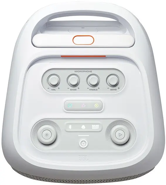 Портативна акустика JBL PartyBox Stage 320 бездротова Sensation White (JBLPBSTAGE320SWEP) - фото 2