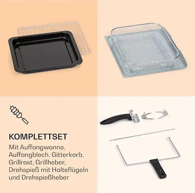 Фритюрниця Klarstein Prime Air 23л. (10040025) - фото 3