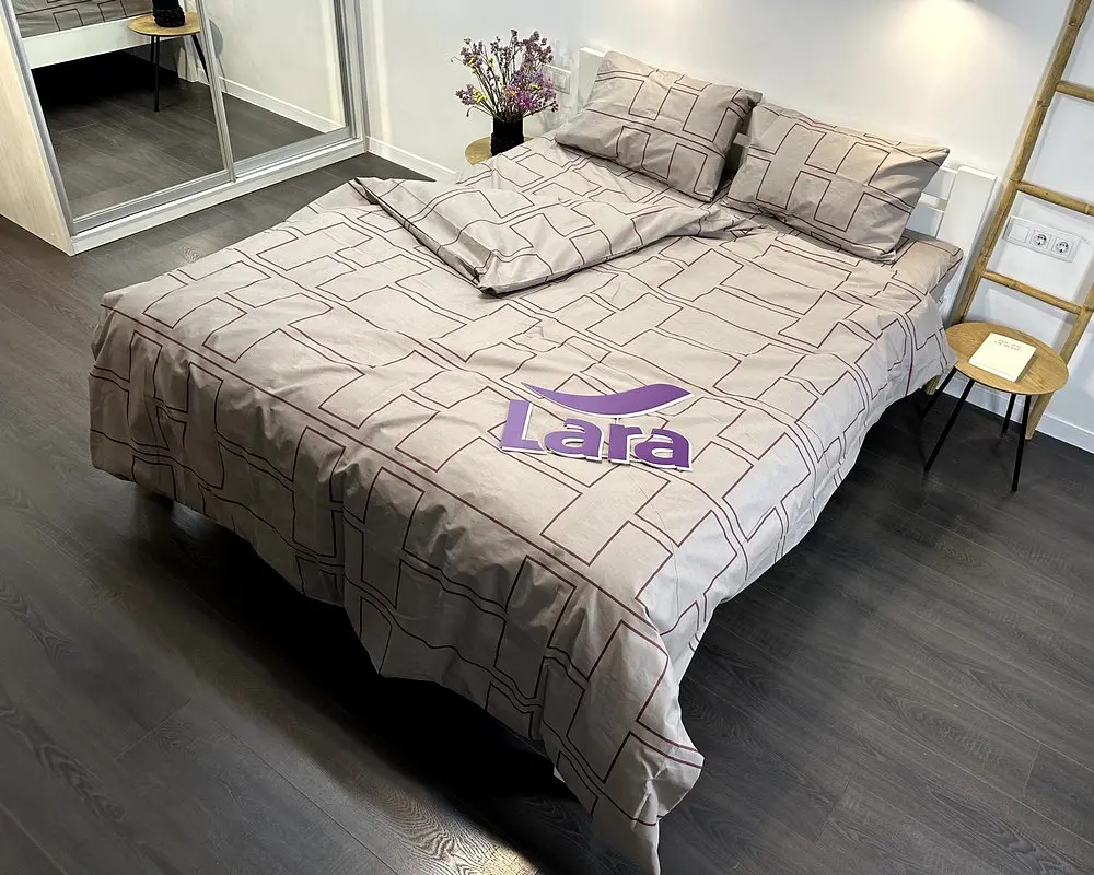 Постільна білизна LARA бязь d11339s сімейна - фото 3