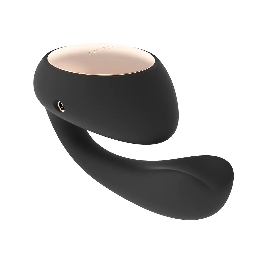 Смарт-вібратор LELO Ida Wave Black, вагінально-кліторальний, технологія WaveMotion, 2 мотори - фото 4