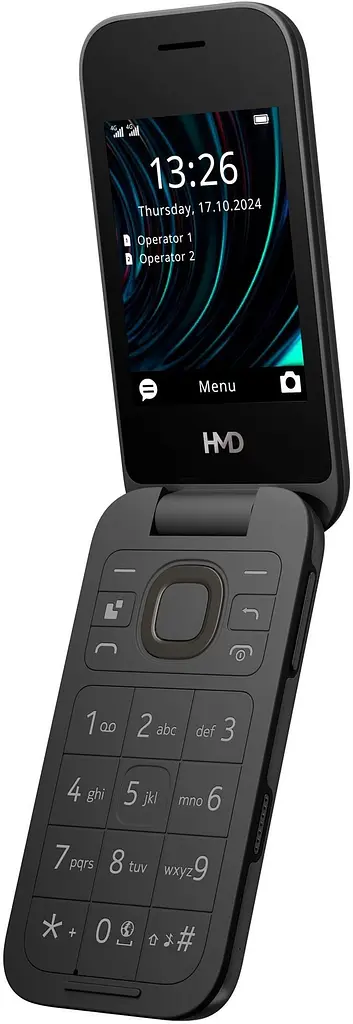 Мобільний телефон HMD 2660 Flip Black - фото 7