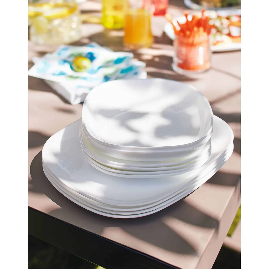 Тарелка обеденная Luminarc Sweet Line 28 см White (X0511) - фото 2