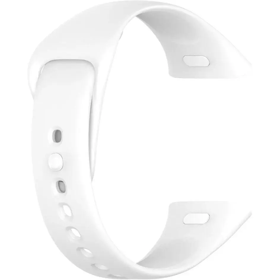 Силіконовий ремінець BeCover для Xiaomi Redmi Watch 3 White (710967) - фото 4