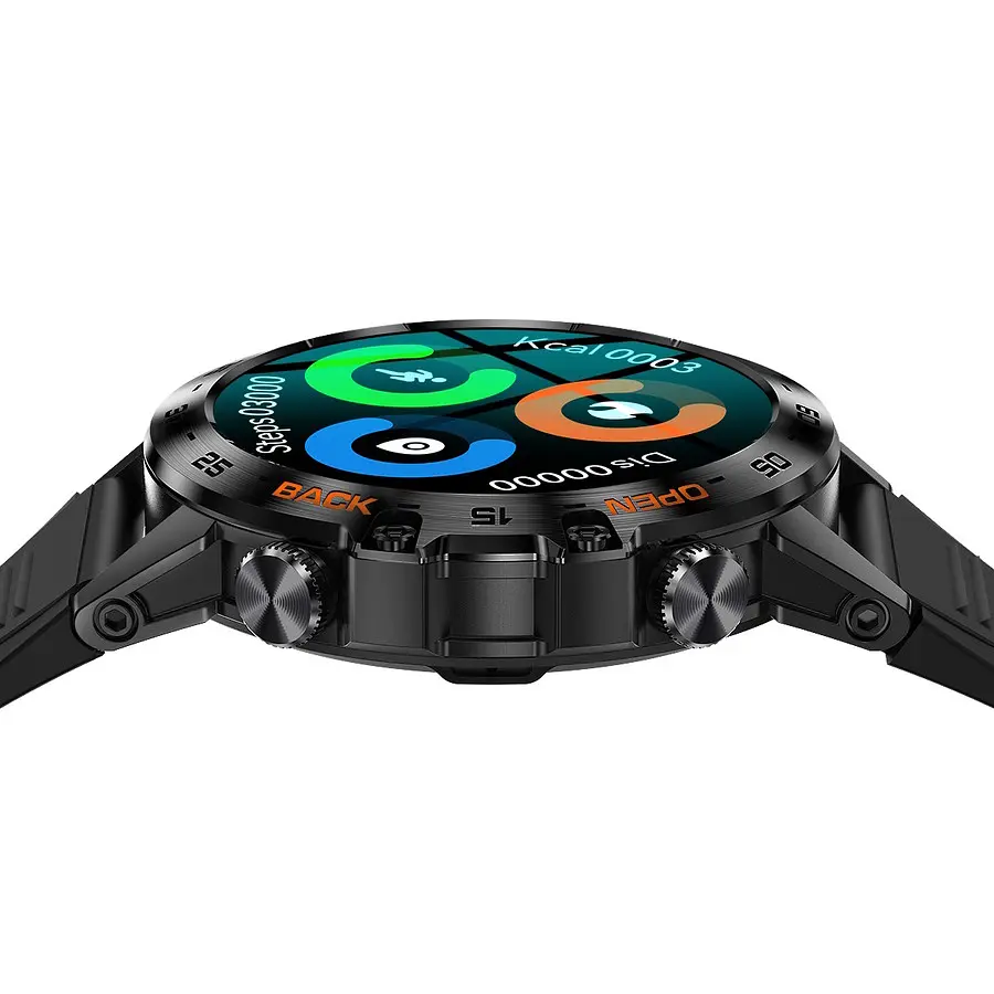 Часы Smart Delta K52 Black Rubber, 2 ремешка - фото 12