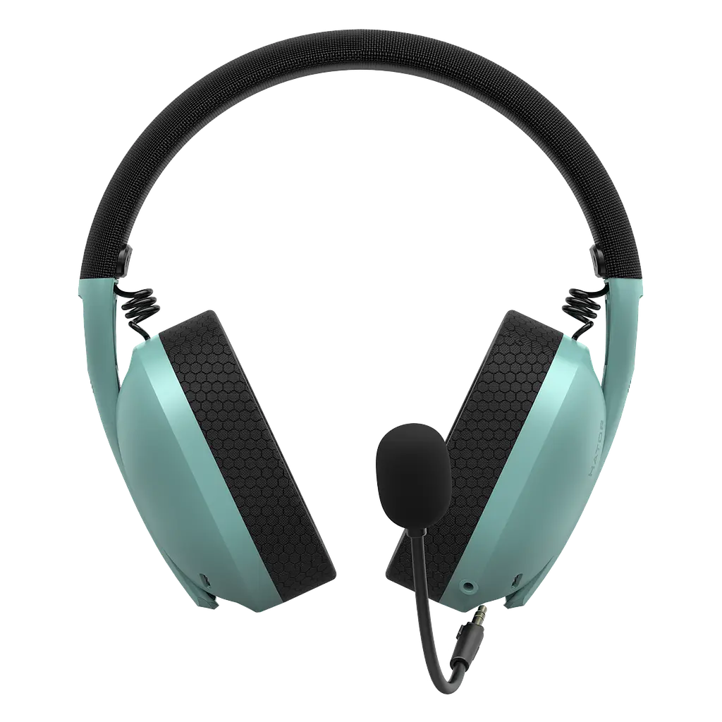 Навушники Hator дротові Hyperpunk 2 USB 7.1 (HTA-848) чорно м'ятні - фото 2