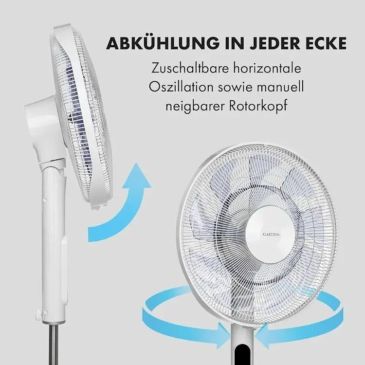 Мобильный вентилятор Klarstein Sommerwind с пультом (10034675) - фото 5