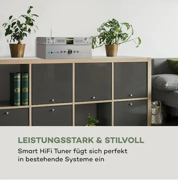 HiFi тюнер Аuna iTuner 320 BT Spotify Connect (10034064) - фото 4