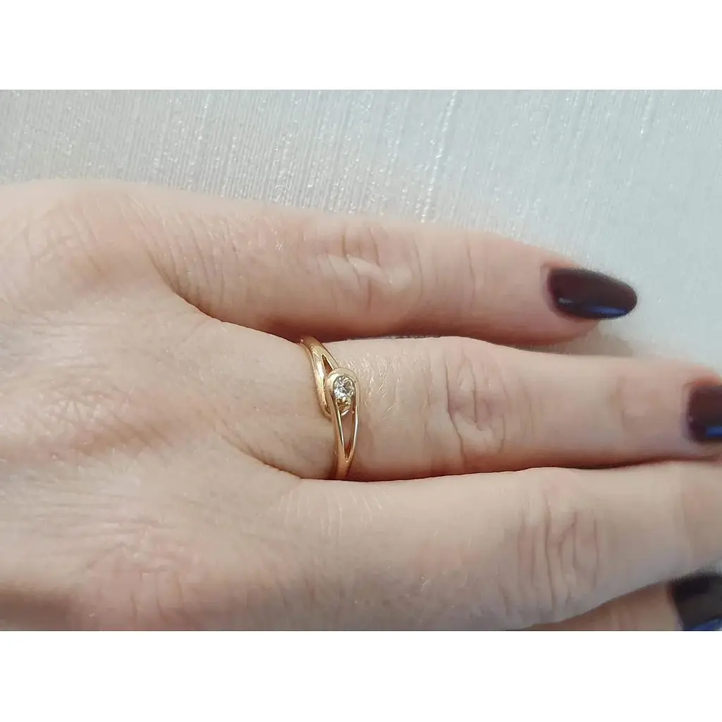 Золотое кольцо Гаразд с бриллиантами. 3022716 16 - фото 2