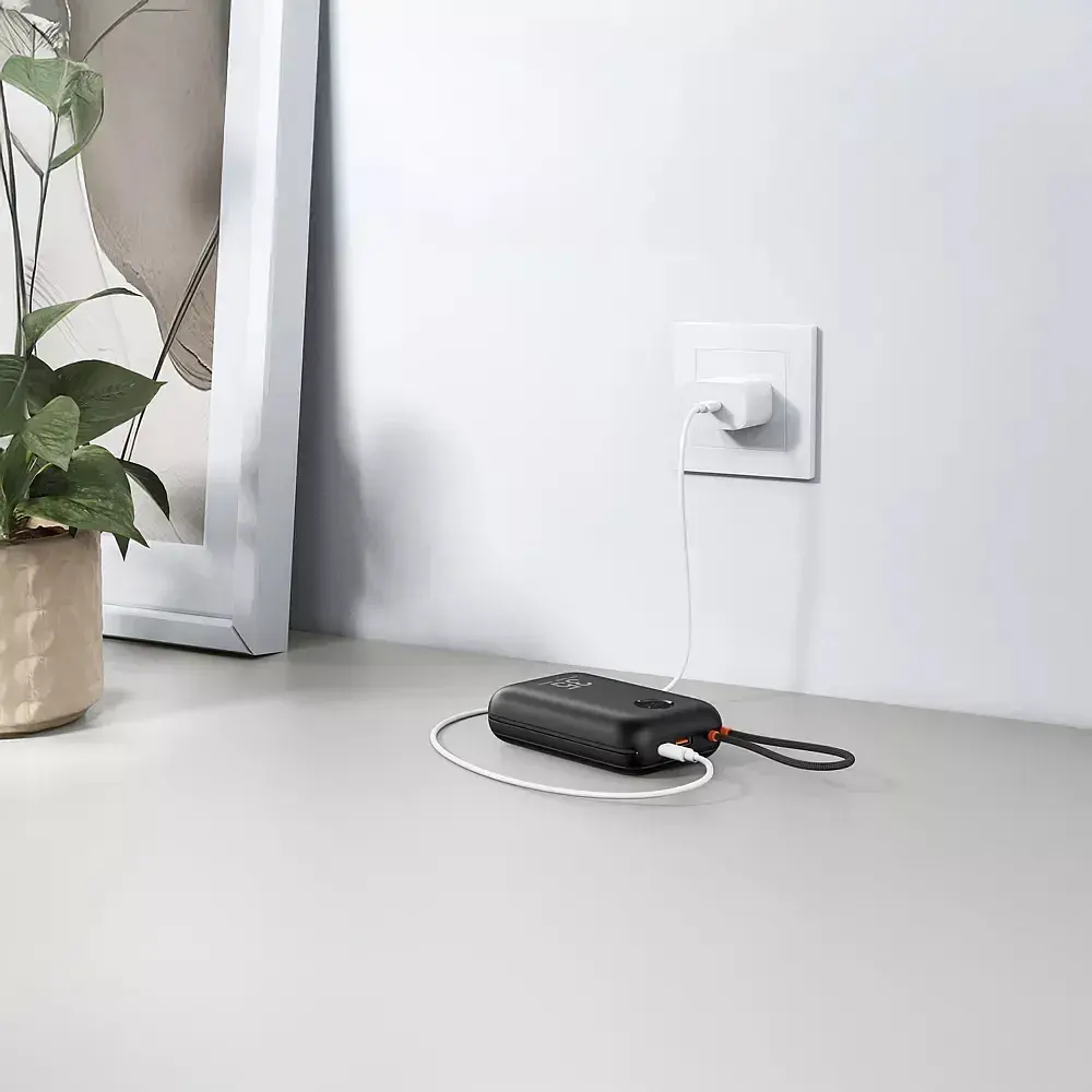 Зовнішній акумулятор VEGER Built-In 2 cables Ultra Mini 30000mAh (VG-W3018) - фото 10