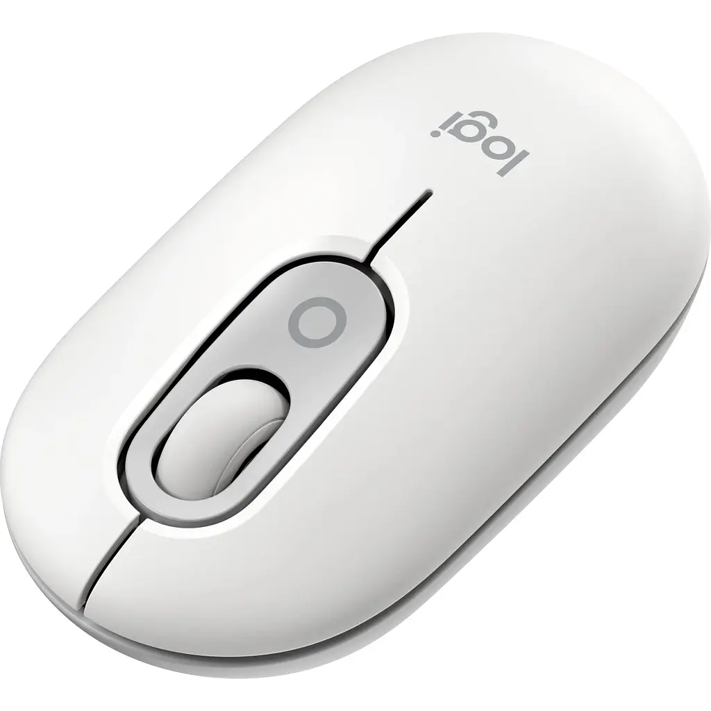 Миша Logitech POP Mouse with emoji Off-White (910-007411) [118998] - фото 3