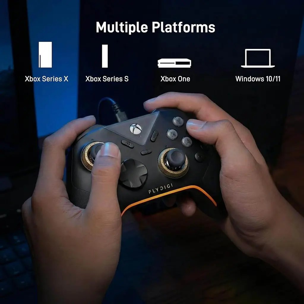 Геймпад Flydigi Vader 5S провідний для Xbox Series X|S, Xbox One, Windows 10/11 - фото 10