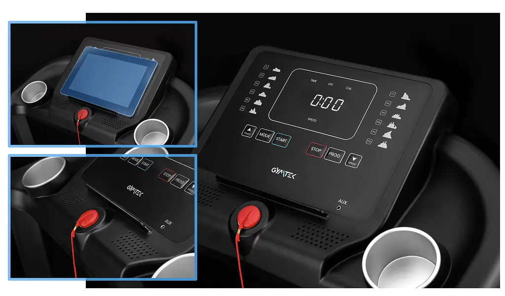 Бігова доріжка Gymtek XT550 синій - фото 16