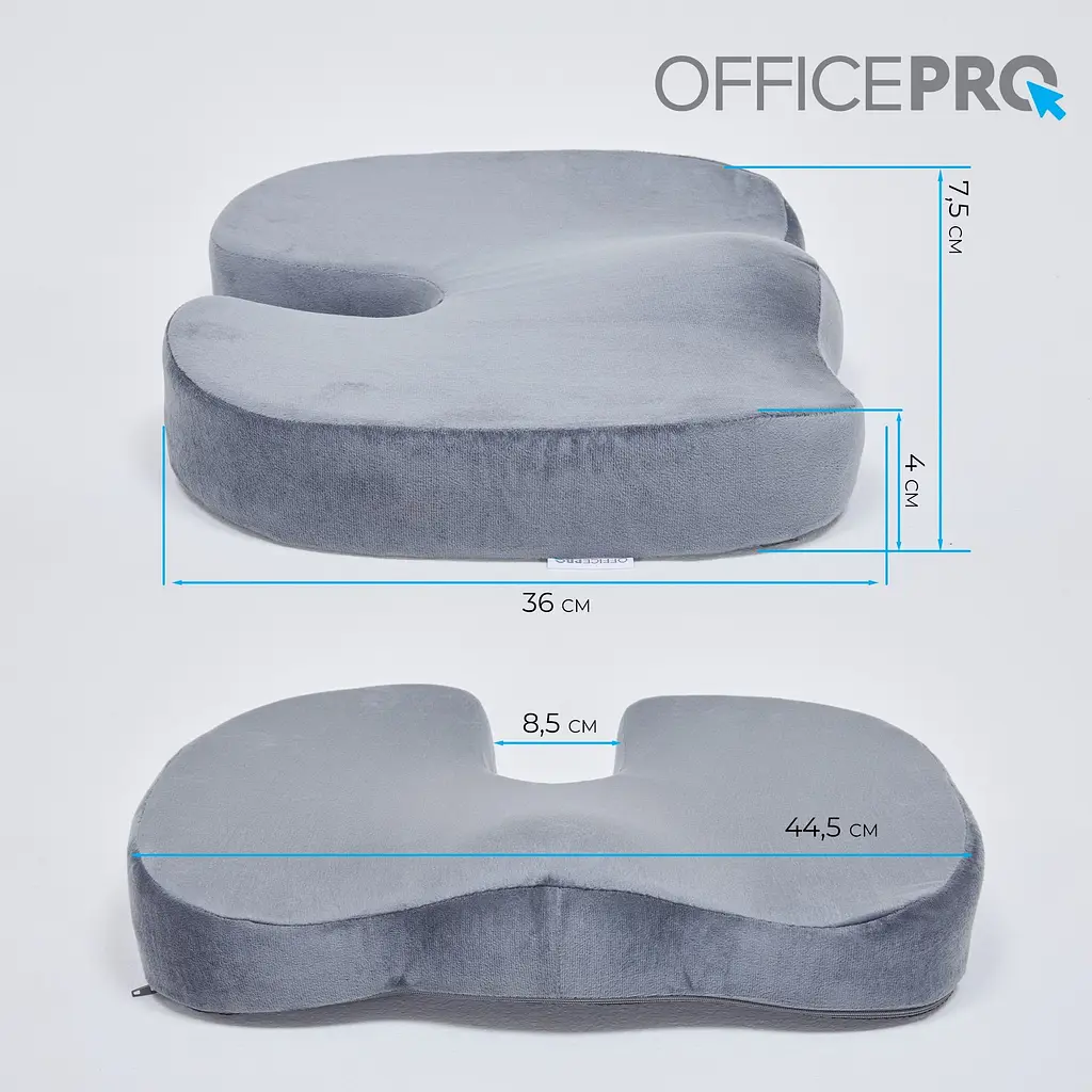 Подушка для сидения OfficePro Gray (SP750G) - фото 7