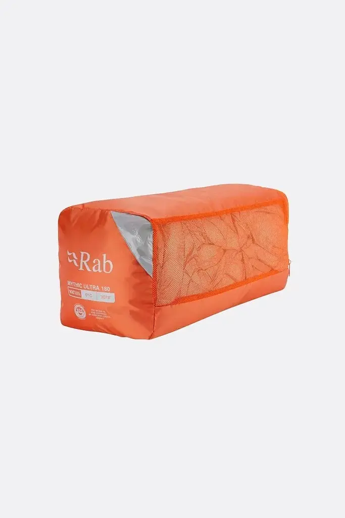 Спальник Rab Mythic Ultra 360 Long Grey/Black L левый (1033-RB QSI-43-CGR-LNG-LZ) - фото 6