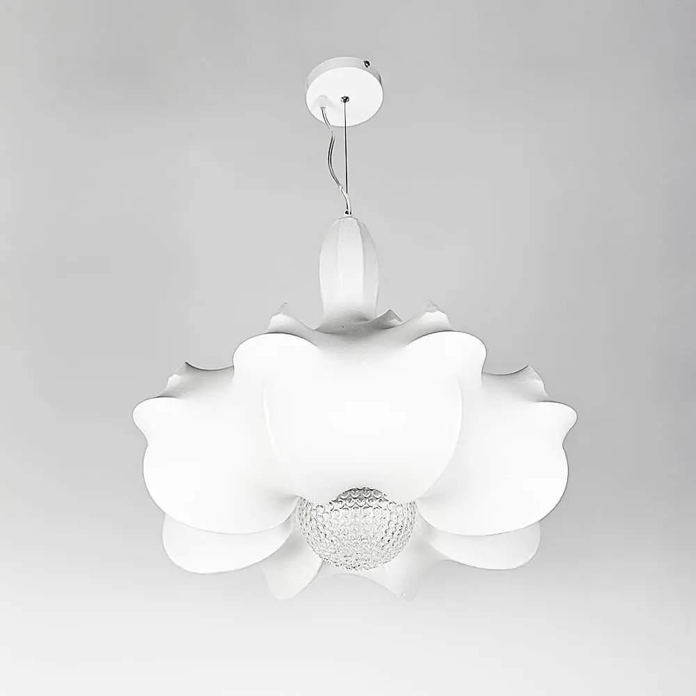 Люстра с белым абажуром 55х60 см | Ст. PLP 03-600 Line F - фото 3