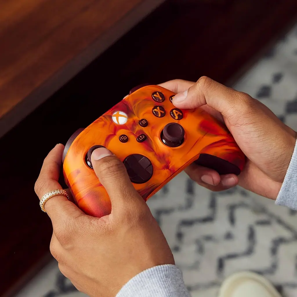 Геймпад Microsoft Xbox Series X/S Wireless Controller Fire Vapor Special Edition (QAU-00144) [138330] - фото 5