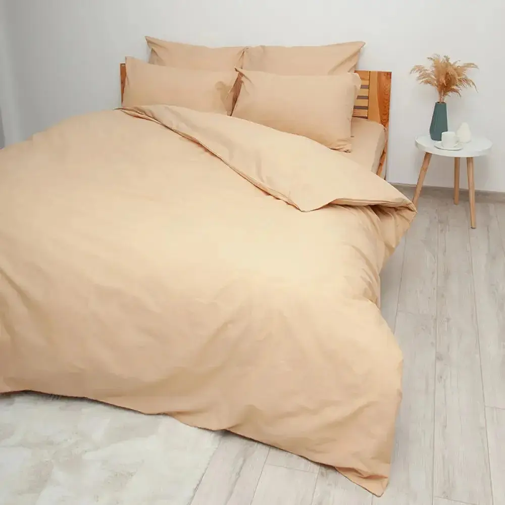 Постільна білизна євро ТЕП Happy Sleep Рим 2-03796_28039 200х215 см бежева - фото 5
