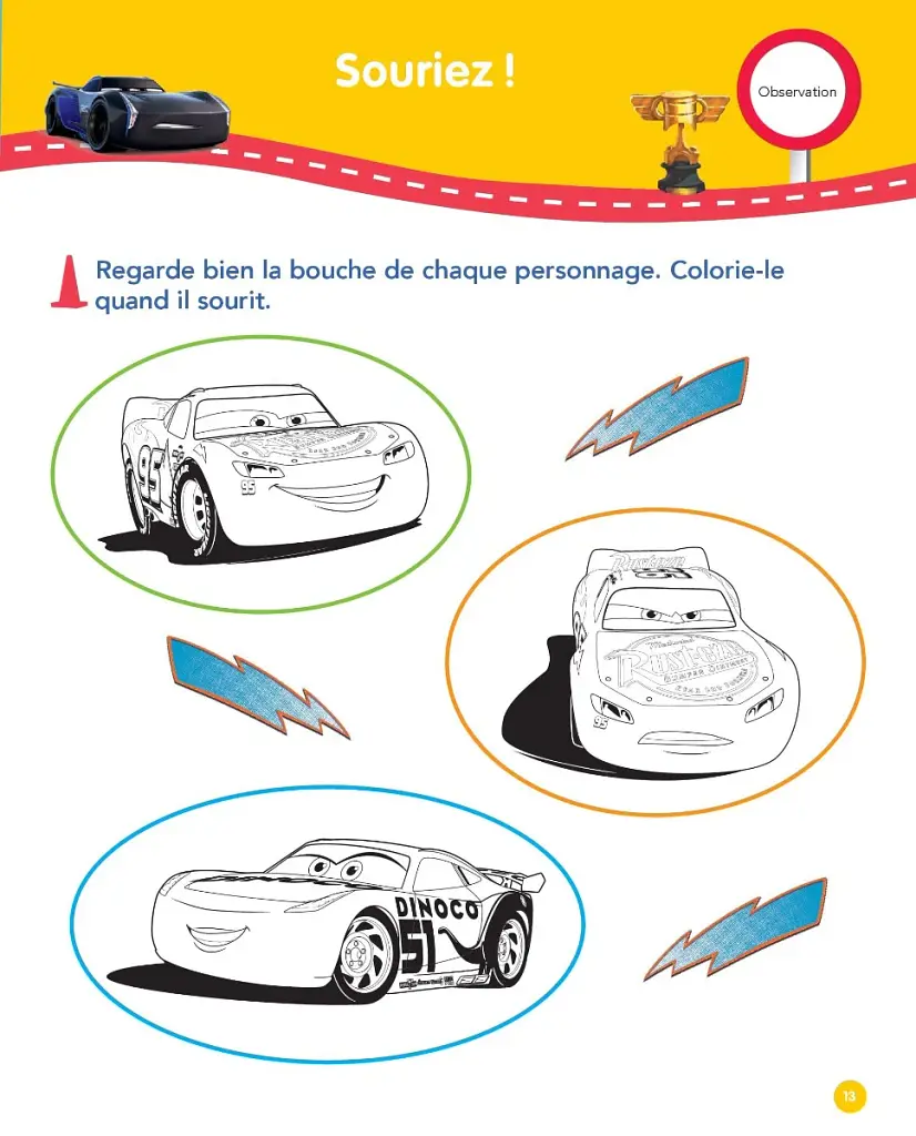 Je joue et j'apprends Cars TPS-PS - - фото 4