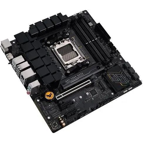 Материнська плата Asus AM5 TUF Gaming B650M-E, B650, 4xDDR5, Int.Video (CPU), 4xSATA3, 2xM.2, 1xPCI-E 4.0 16x, 2xPCI-E 4.0 1x, Realtek 7. 6xUSB3.2/6xUSB2.0, HDMI/2xDP, MicroATX - фото 5