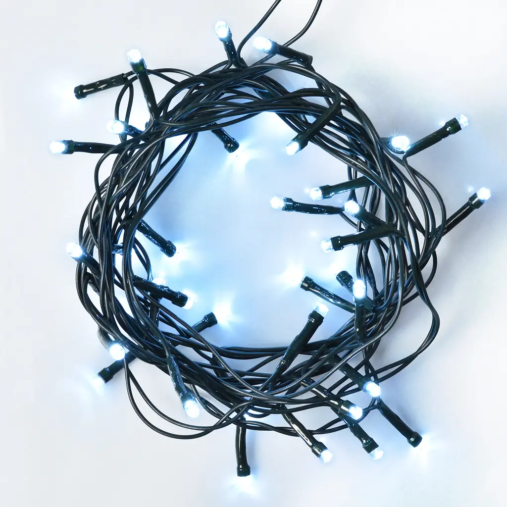 Електрогірлянда Yes! Fun нитка 70 LED 8 режимів миготіння 4.9 м холодно-біла (974836) - фото 3