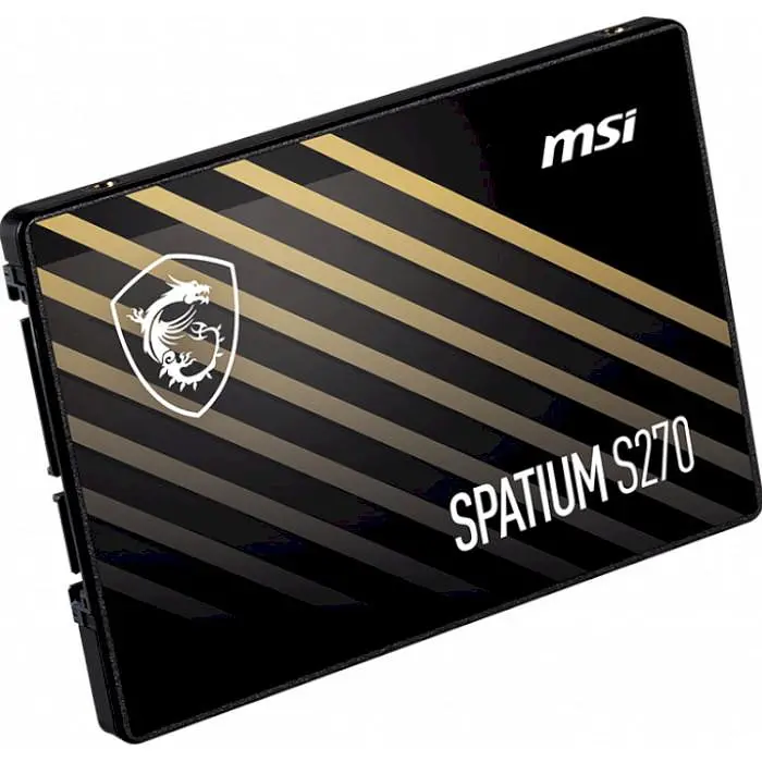 Накопитель SSD MSI Sata 2.5 960GB Spatium S270 2.5" SATAIII 3D TLC 1TB (S78-440P130-P83) - фото 2